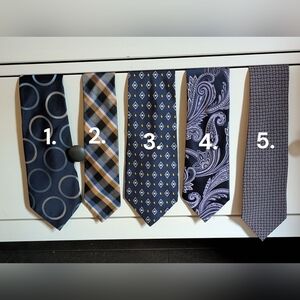 Various Brand Silk Ties